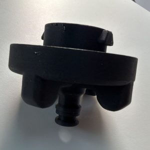 Vuldop‑adapter met bajonetaansluiting (2‑lip) – geschikt voor diverse campers